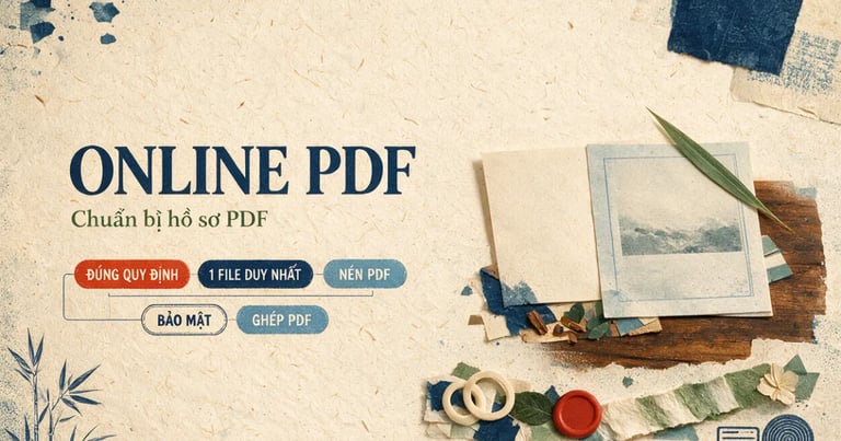 Cách cấp lại thẻ Căn cước online trên VNeID: chuẩn bị giấy tờ thành file PDF gọn