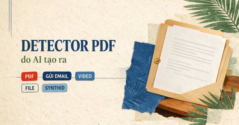 SynthID Detector của Google: cách kiểm tra ảnh, video và file PDF do AI tạo ra