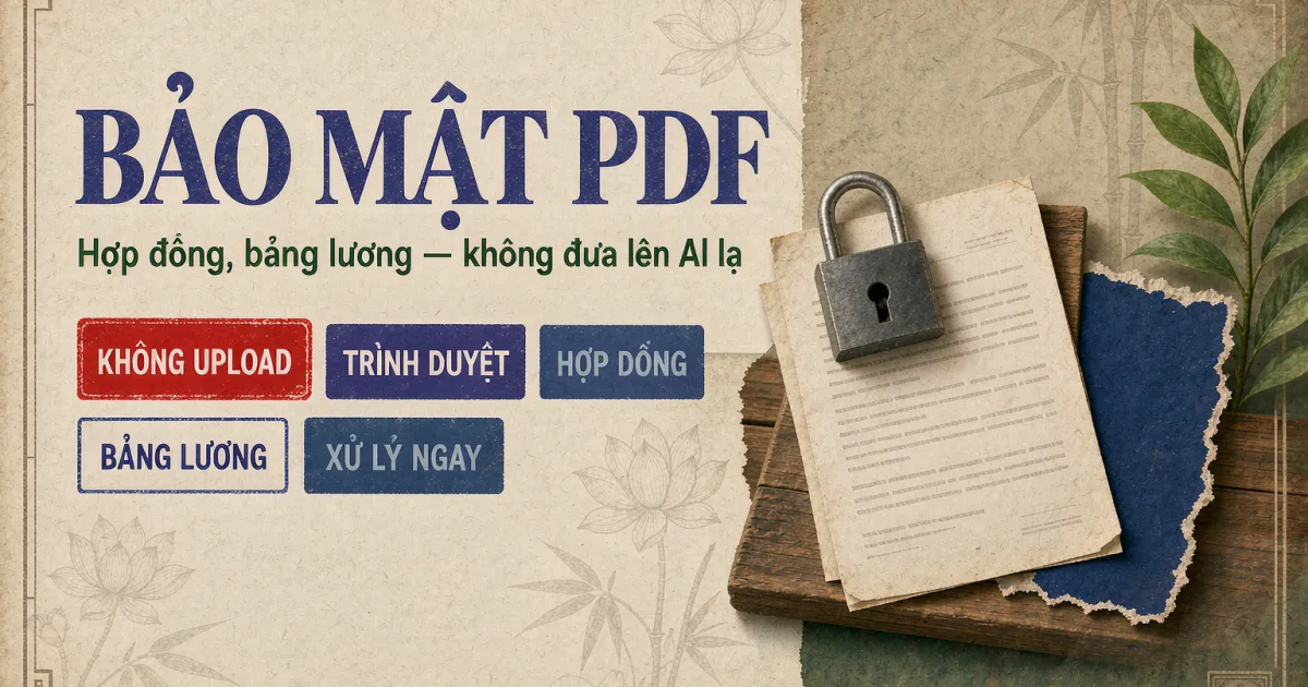 Nhờ AI đọc hợp đồng, bảng lương, CCCD: 5 rủi ro thật sự và cách dùng an toàn
